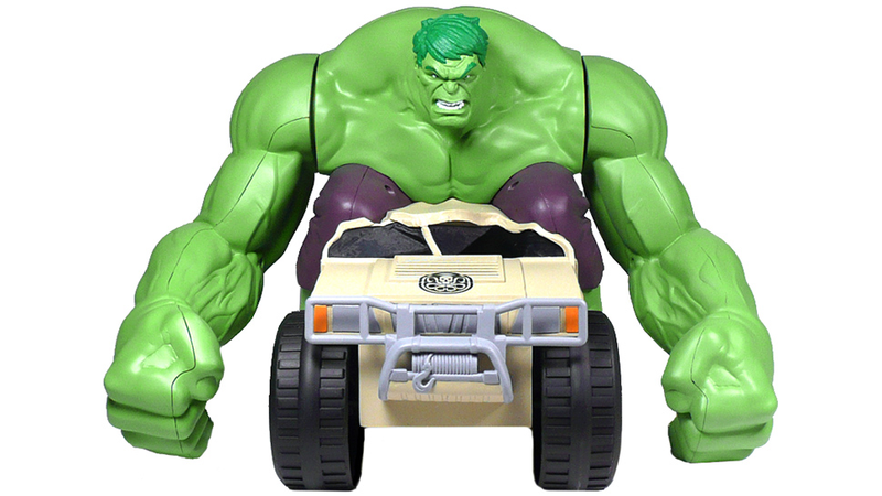Illustration for article titled RC Hulk Does Exactly What Kids Want Him To: Smash Stuff
